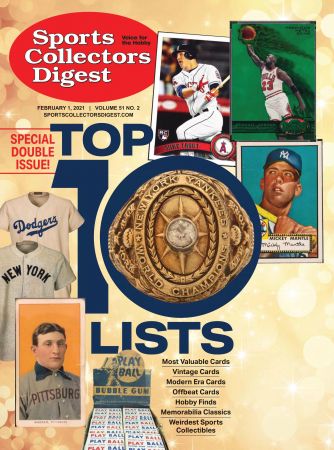Sports Collectors Digest   February 01, 2021