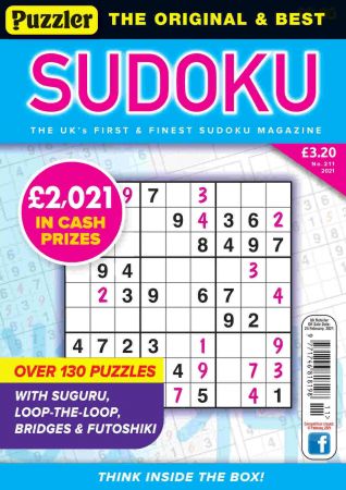 Puzzler Sudoku   Issue 211, 2021