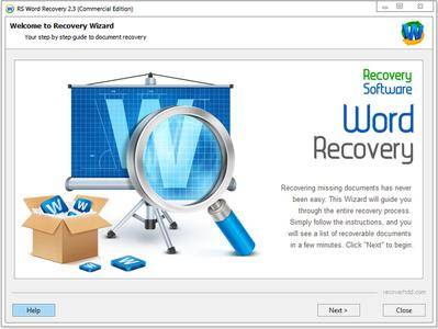 RS Word Recovery 3.4 Unlimited / Commercial / Office / Home Multilingual 