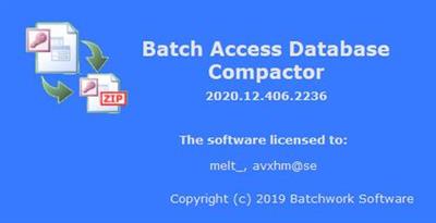 Batch Access Database Compactor 2021.13.104.2291