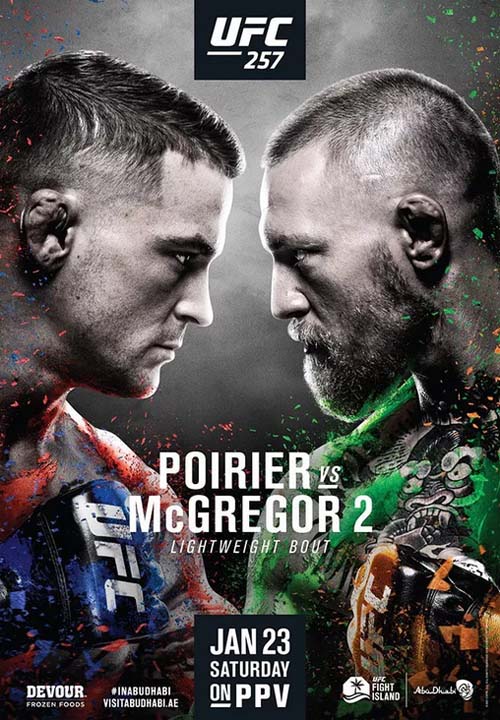 UFC 257 Poirier vs. McGregor (2021.01.23) PPV.720p.HDTV.x264-VERUM / Komentarz angielski