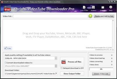 ChrisPC VideoTube Downloader Pro 12.13.25 Multilingual