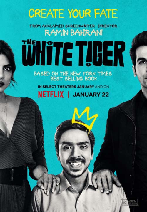 Biały Tygrys / The White Tiger (2021) PL.1080p.NF.WEB-DL.X264-J / Lektor PL