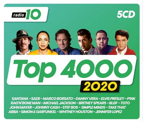 Radio 10 Top 4000 2020 (5CD) (2021)