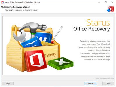 Starus Office Recovery 3.4 Unlimited Multilingual Portable