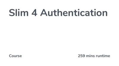 Code Course - Slim 4 Authentication