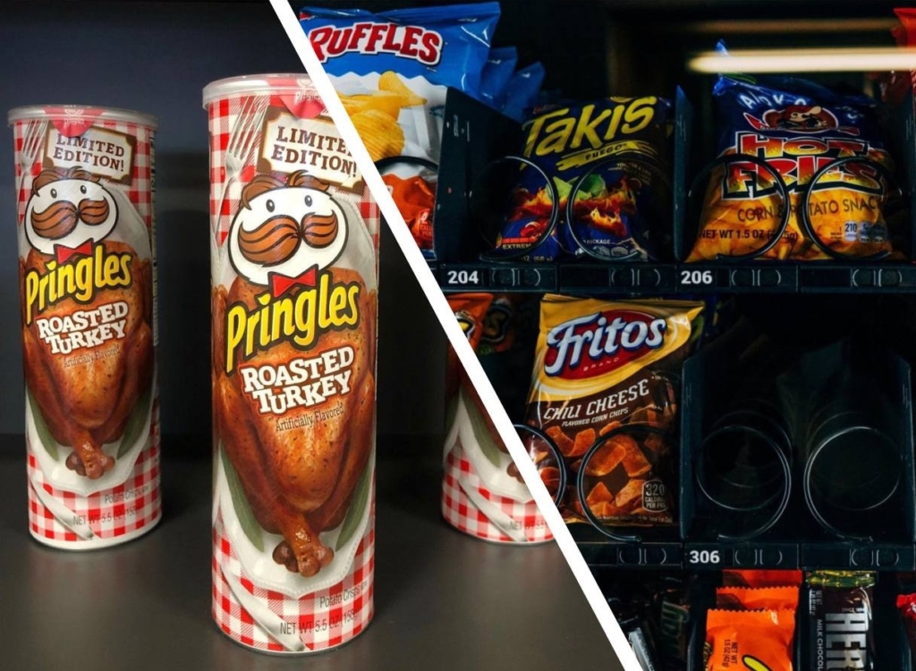 Чипсы Pringles в первый раз за 20 лет решили обновить дизайн упаковки и вот что получилось