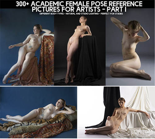 Academic Female Pose Reference Pictures for Artists