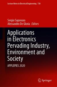 Applications in Electronics Pervading Industry, Environment and Society APPLEPIES 2020
