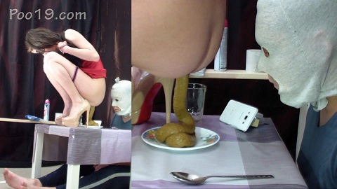 MilanaSmelly - Shit was a lot, the taste and smell was amazing [FullHD, 1080p] [Poo19.com]