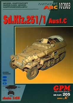 Sd.kfz.251/1 Ausf.C (GPM 205)