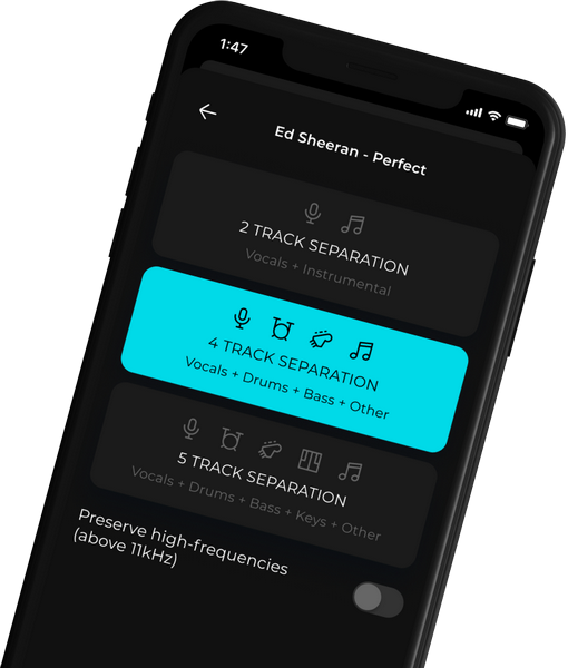 Moises v1.3.1 Premium (Android)--Муз. платформа с ИИ + удалитель вокала