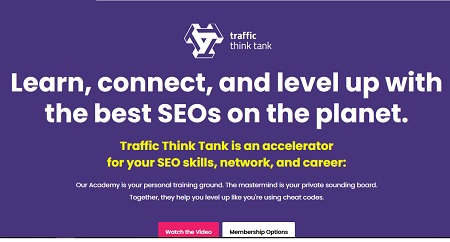 Traffic Think Tank All Courses By Nick Eubanks