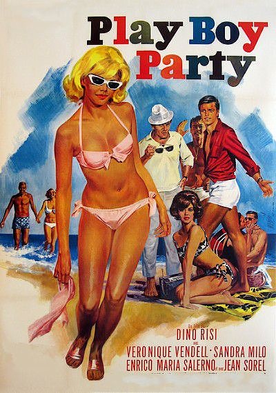 Пляжный зонт / L'ombrellone (1965) DVDRip
