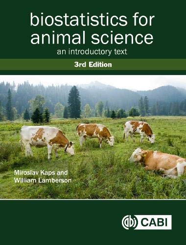 Biostatistics for Animal Science, 3rd Edition