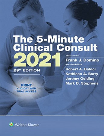 The 5 Minute Clinical Consult 2021, 29th Edition