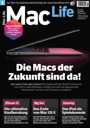 Mac Life Germany   Januar 2021
