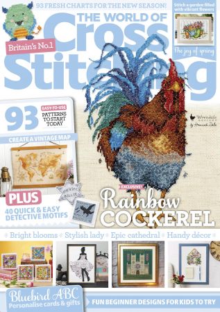 The World of Cross Stitching   Issue 304, March 2021