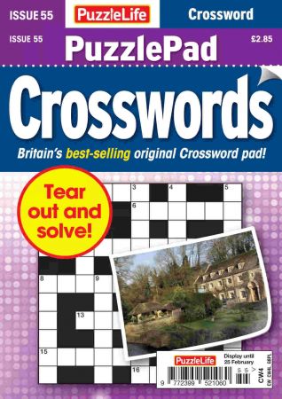 PuzzleLife PuzzlePad Crosswords   Issue 55, 2021