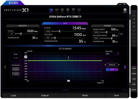 EVGA Precision X1 1.1.7.0