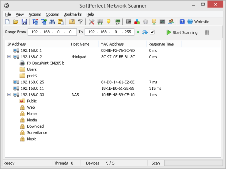 SoftPerfect Network Scanner 8.0 Multilingual