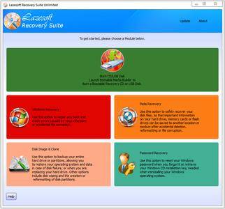 Lazesoft Recovery Suite 4.5.1 Unlimited Multilingual Portable