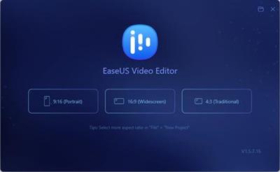 EaseUS Video Editor v1.6.8.52 Multilingual Portable