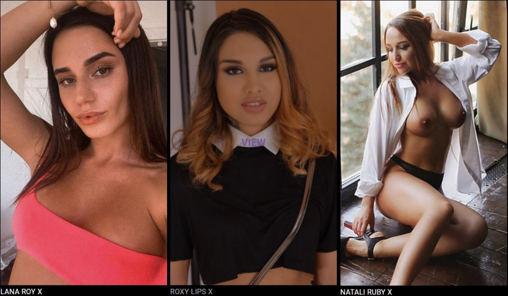 XDominant - Lana Roy, Natali Ruby, Roxy Lips (4 videos)