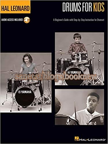 Hal Leonard Drums for Kids: A Beginner's Guide with Step by Step Instruction for Drumset (BATTERIE)