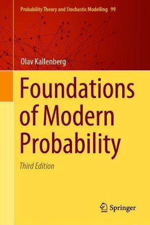 Foundations of Modern Probability, Third Edition