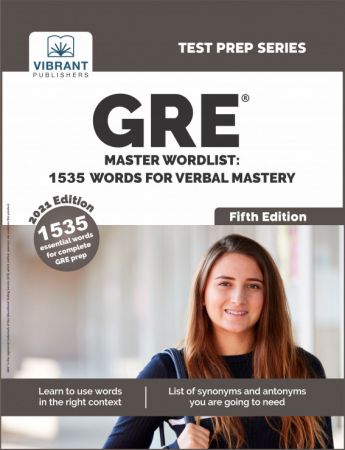 GRE Master Wordlist: 1535 Words For Verbal Mastery (Test Prep), 5th Edition