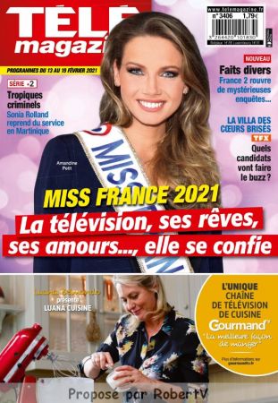 Télé Magazine N°3406   13 au 19 Février 2021