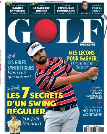 Golf Magazine N°371   Mars 2021