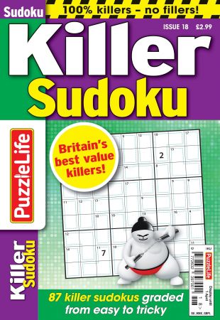 PuzzleLife Killer Sudoku - Issue 18, 2021