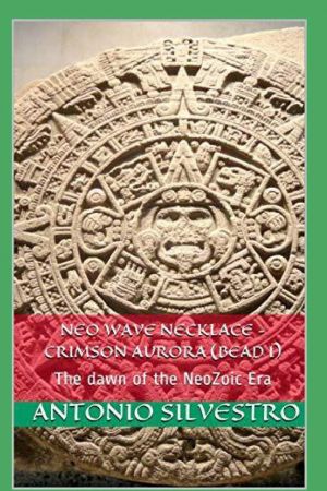Neo wave necklace - Crimson aurora: The dawn of the NeoZoic Era