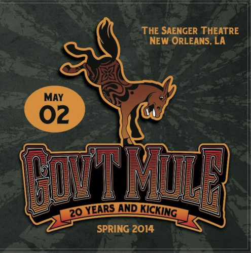 Gov't Mule 2014-05-02 Saenger Theatre, NOLA (2014)