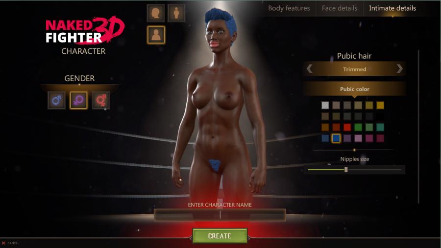 Sam3DX - Naked Fighter 3D - May 2022.6