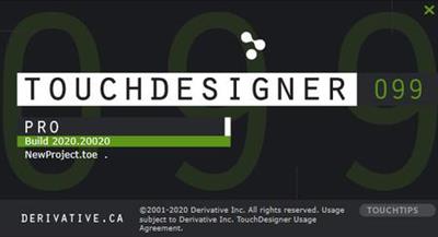 Derivative TouchDesigner Pro 099.2021.10330 (x64)