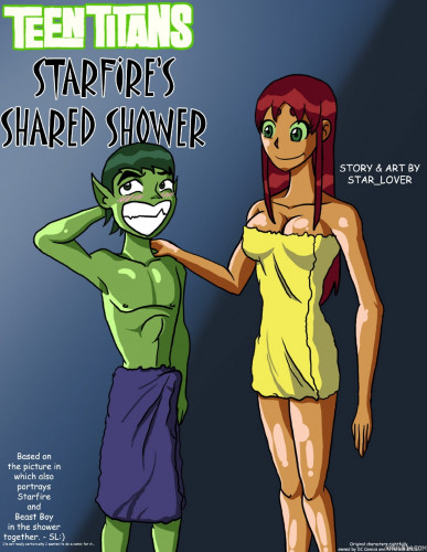 Star Lover - Starfire's Shared Shower