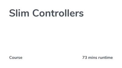 CodeCourse  - Slim Controllers