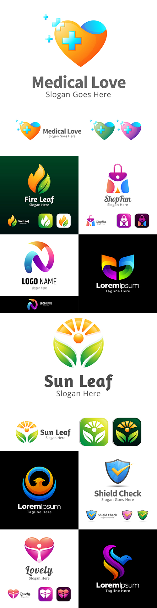 Brand name company business corporate logos design 12
