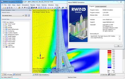 Dlubal RWIND Simulation Pro 1.24.0250