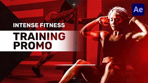 Intense Fitness Training Promo - Project for After Effects (Videohive)