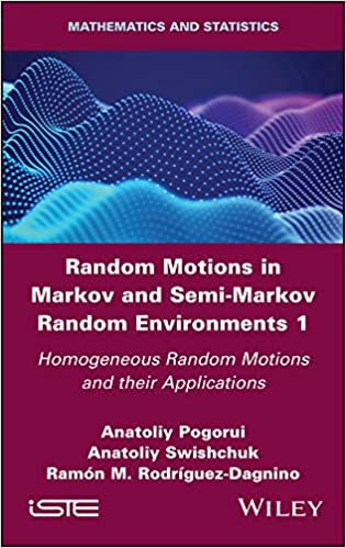 Random Motions in Markov and Semi Markov Random Environments 1: Homogeneous Random Motions and their Applications