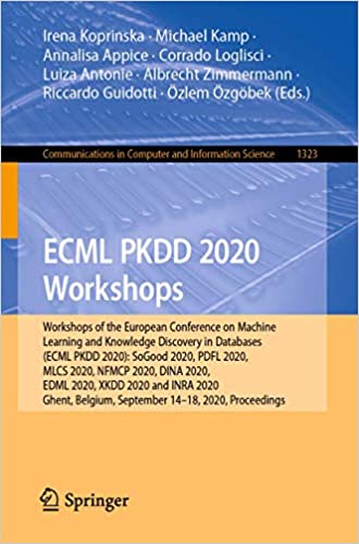 ECML PKDD 2020 Workshops: Workshops of the European Conference on Machine Learning and Knowledge Discovery in Databases