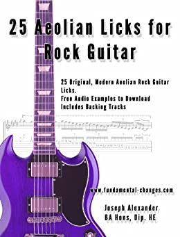 25 Aeolian Licks for Rock Guitar