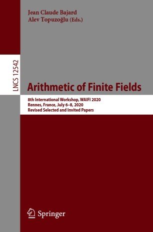 Arithmetic of Finite Fields: 8th International Workshop