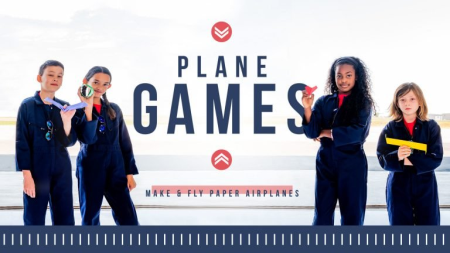 Plane Games: Make & Fly Paper Airplanes