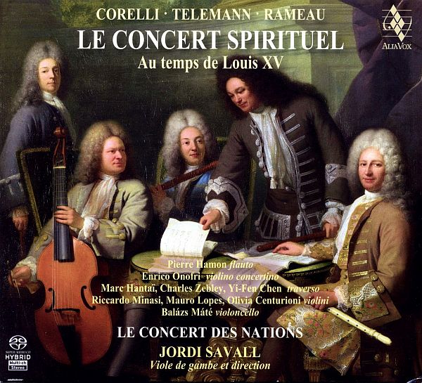 Jordi Savall & Le Concert des Nations - Le Concert Spirituel: Au temps de Louis XV (FLAC)