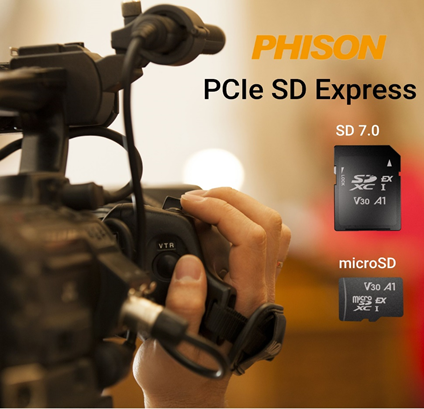 Компания Phison первой выпускает карты памяти SD Express(SD 7.0)